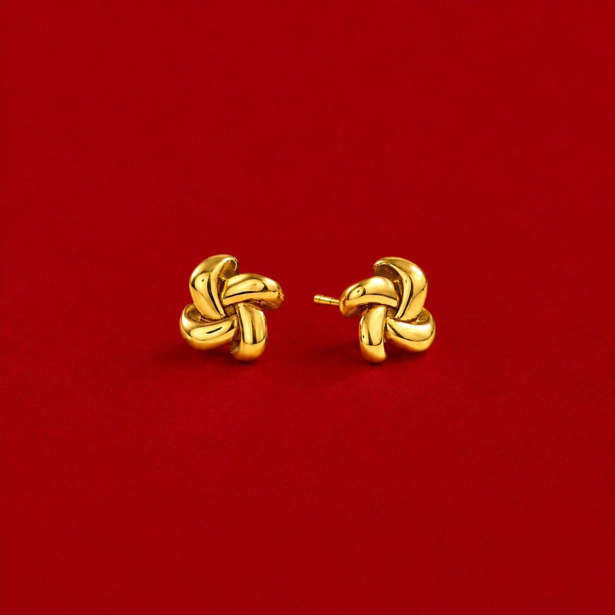 Knot Stud Earrings