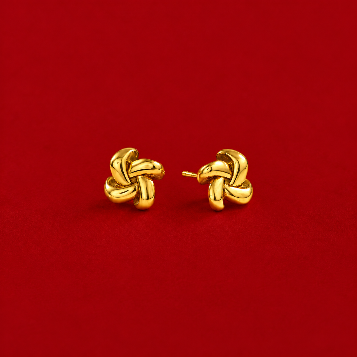 Knot Stud Earrings