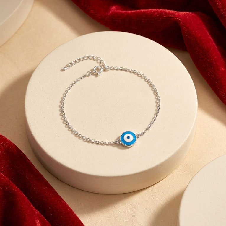 Cute Evil Eye Protective Nazariya Bracelet / Anklet for Newborns & Kids