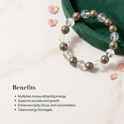 Super Raw Pyrite Bracelet