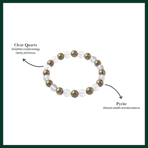 Super Raw Pyrite Bracelet