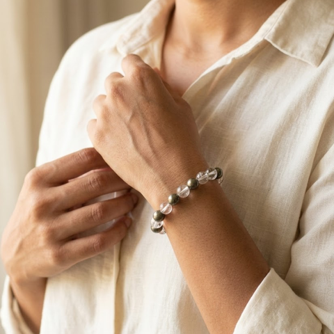 Super Raw Pyrite Bracelet