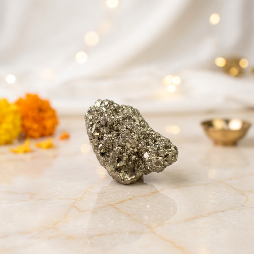 Raw Pyrite Stone (Pocket Size)