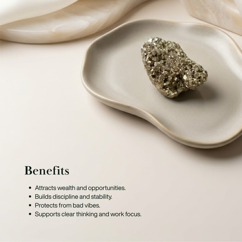 Raw Pyrite Stone (Pocket Size)