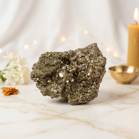 Raw Pyrite For Vastu (Table Size)