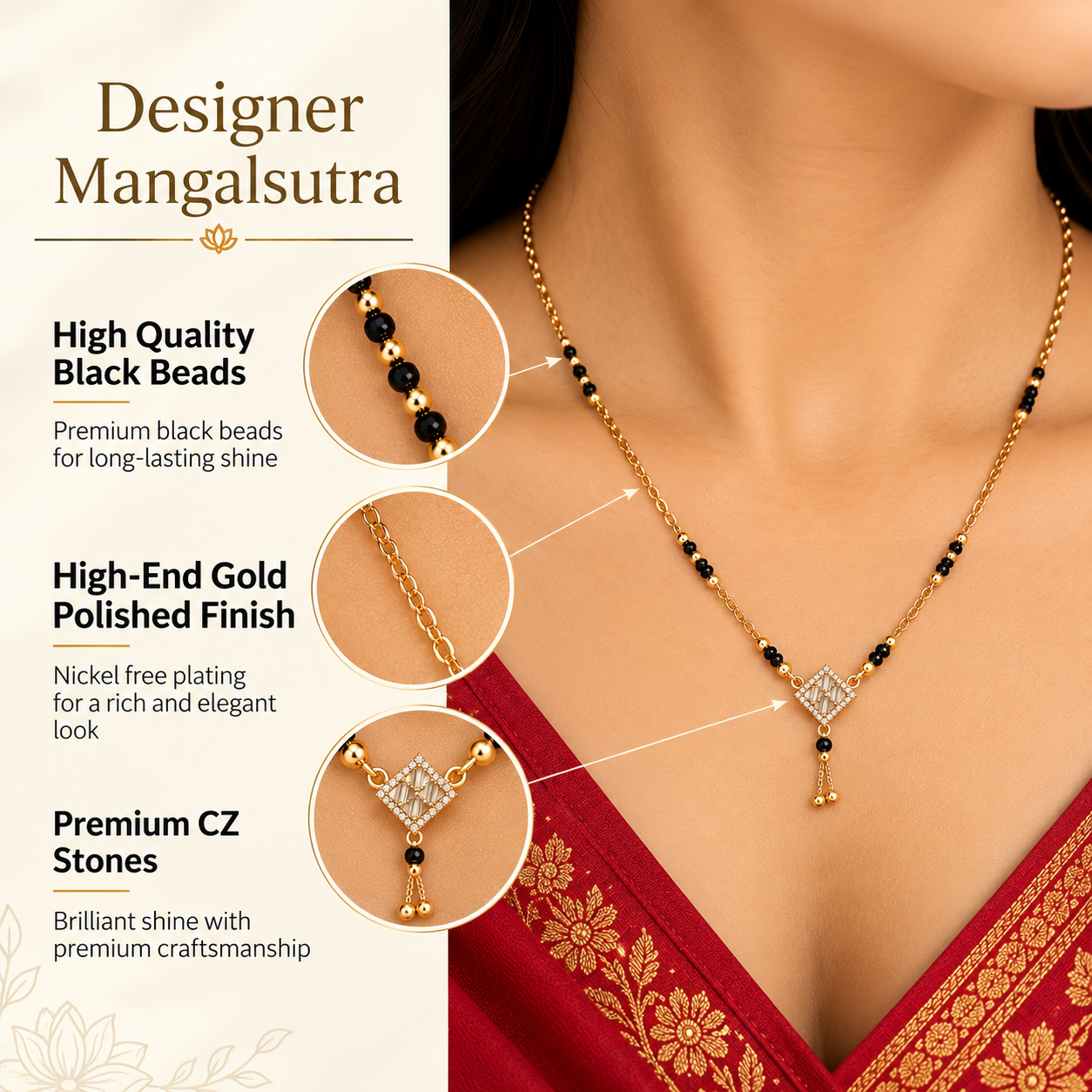 Meher Tassel Mangalsutra
